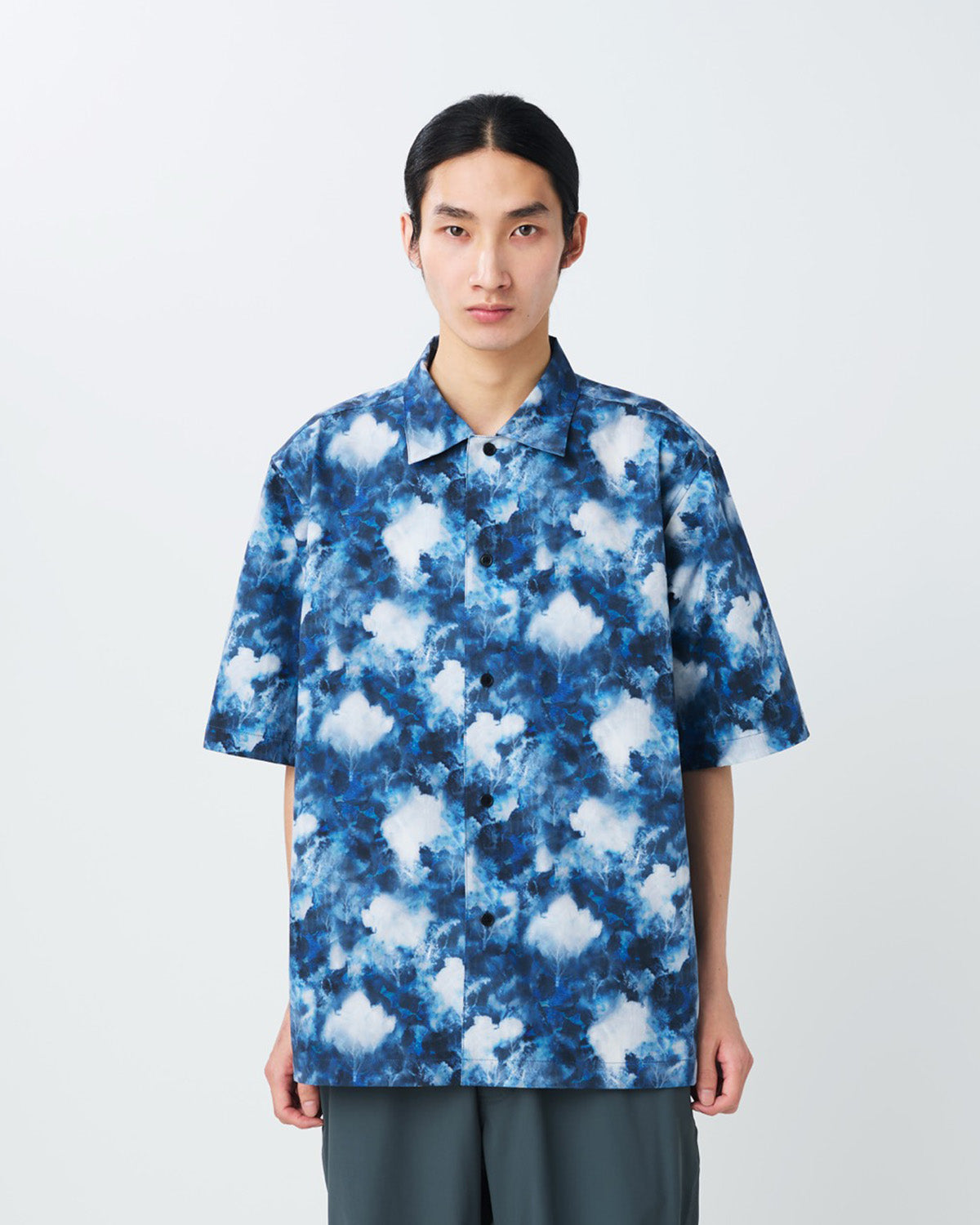 Snow Peak Patterned Shirt Mori