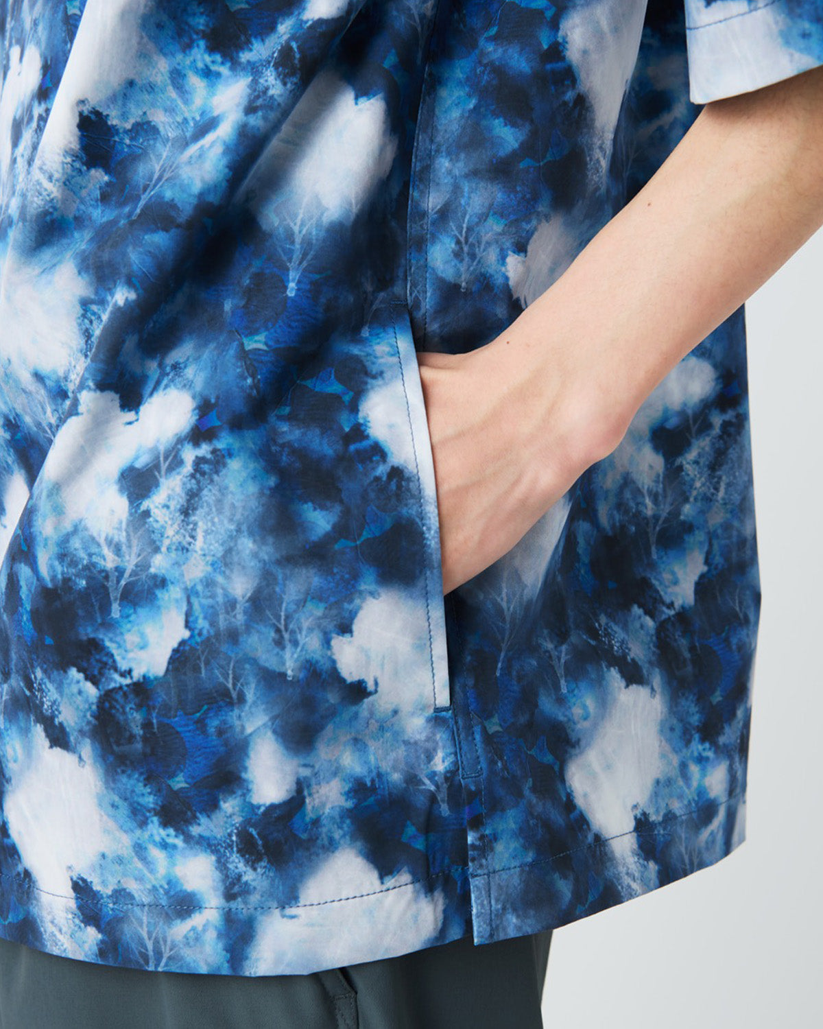 Snow Peak Patterned Shirt Mori