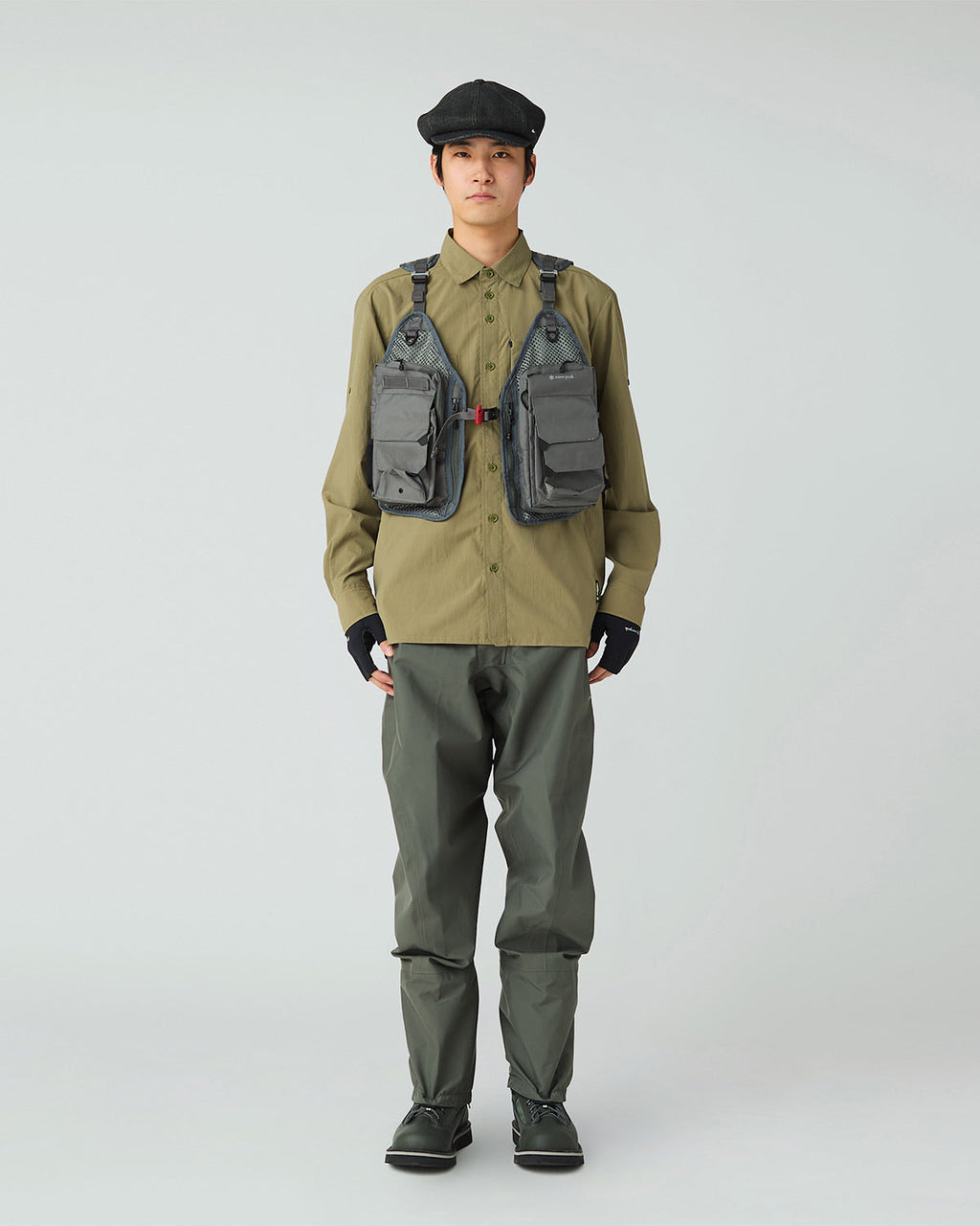 Snow Peak SP FF Joint System Vertical Strap Mesh Vest