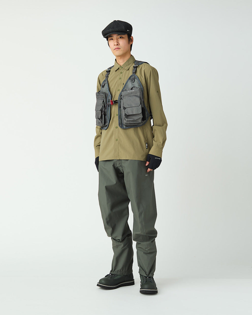 Snow Peak SP FF Joint System Vertical Strap Mesh Vest