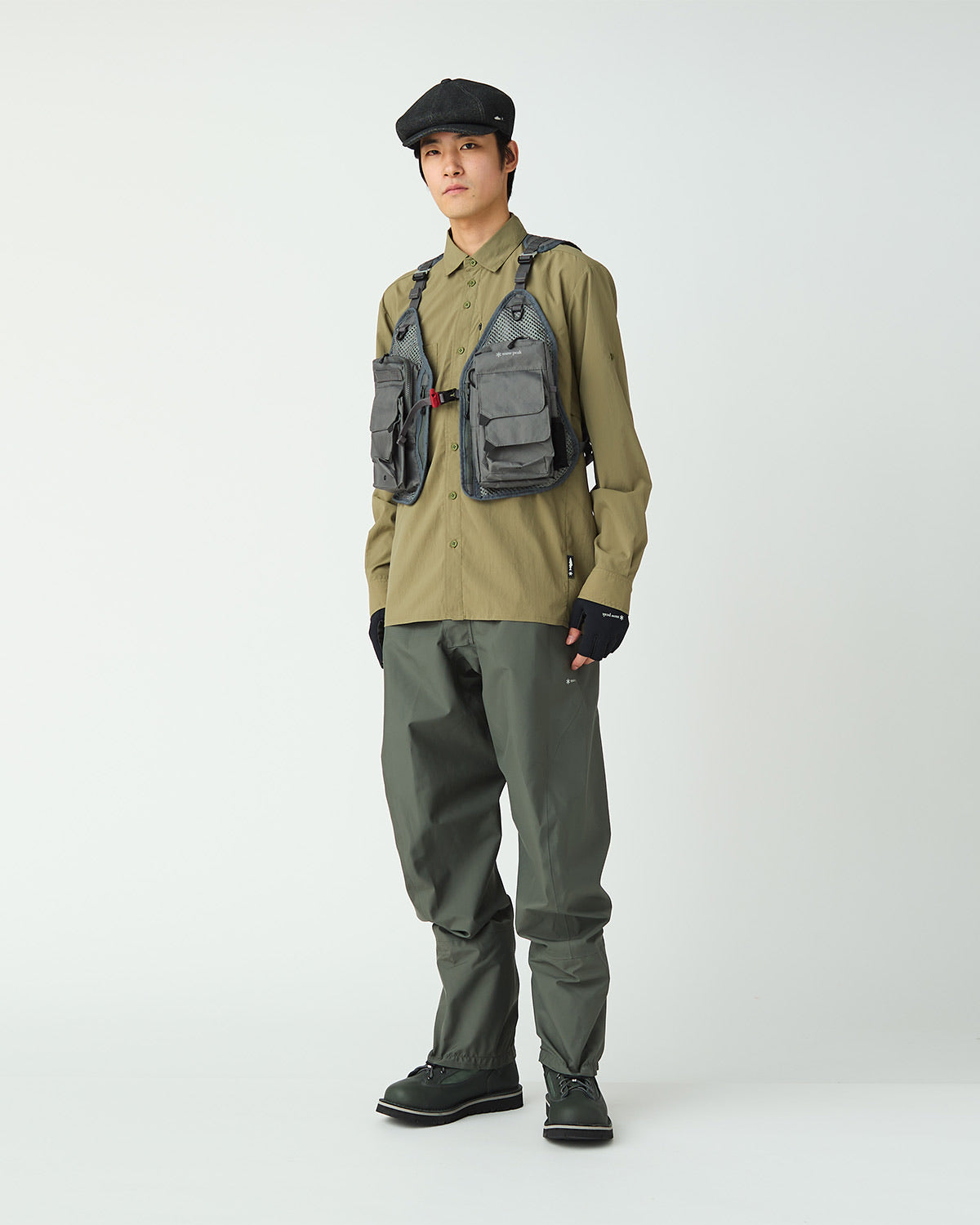 Snow Peak SP FF Joint System Vertical Strap Mesh Vest