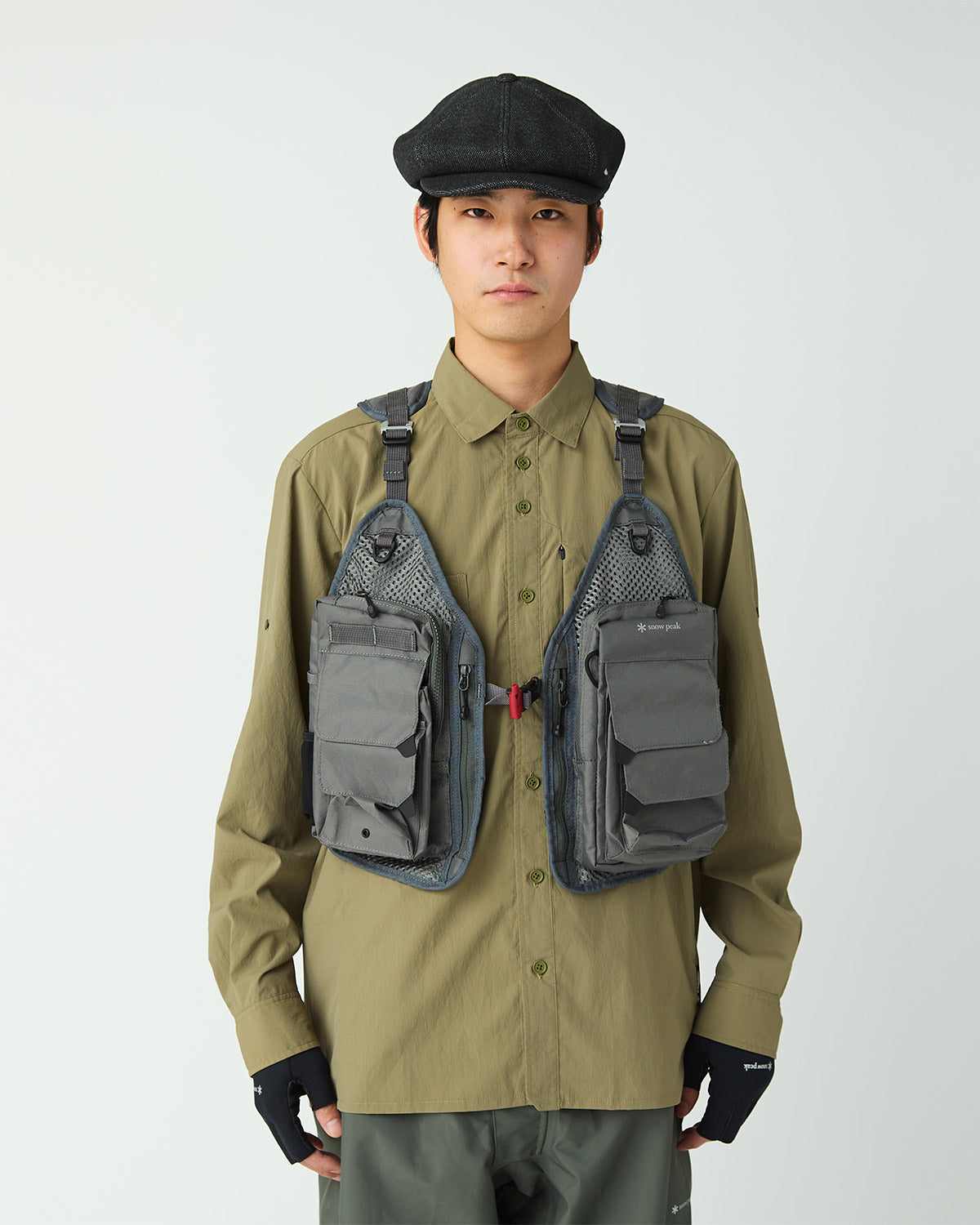 Snow Peak SP FF Joint System Vertical Strap Mesh Vest