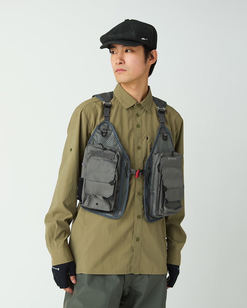 Snow Peak SP FF Joint System Vertical Strap Mesh Vest