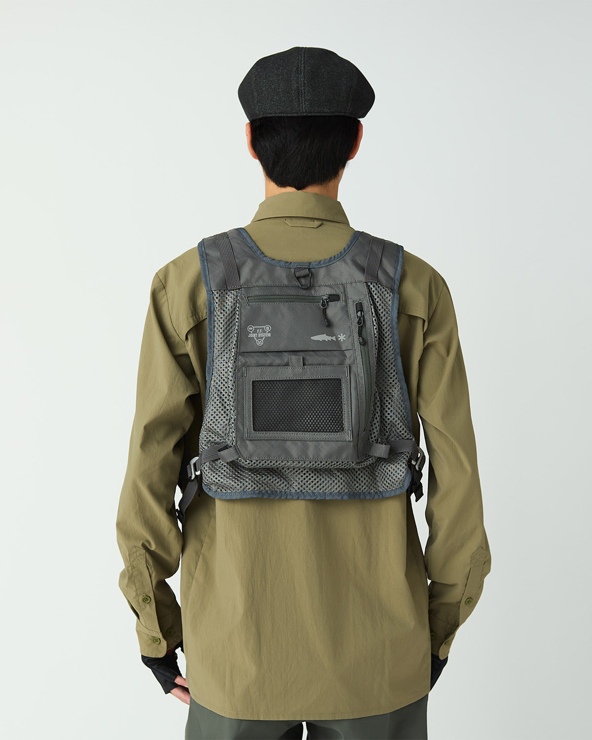 Snow Peak SP FF Joint System Vertical Strap Mesh Vest