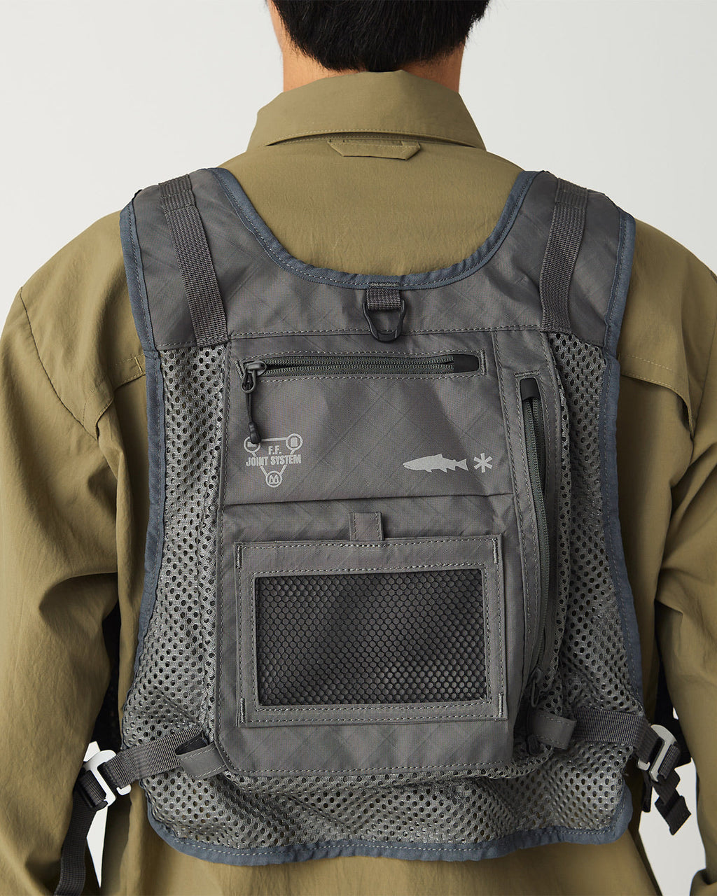 Snow Peak SP FF Joint System Vertical Strap Mesh Vest