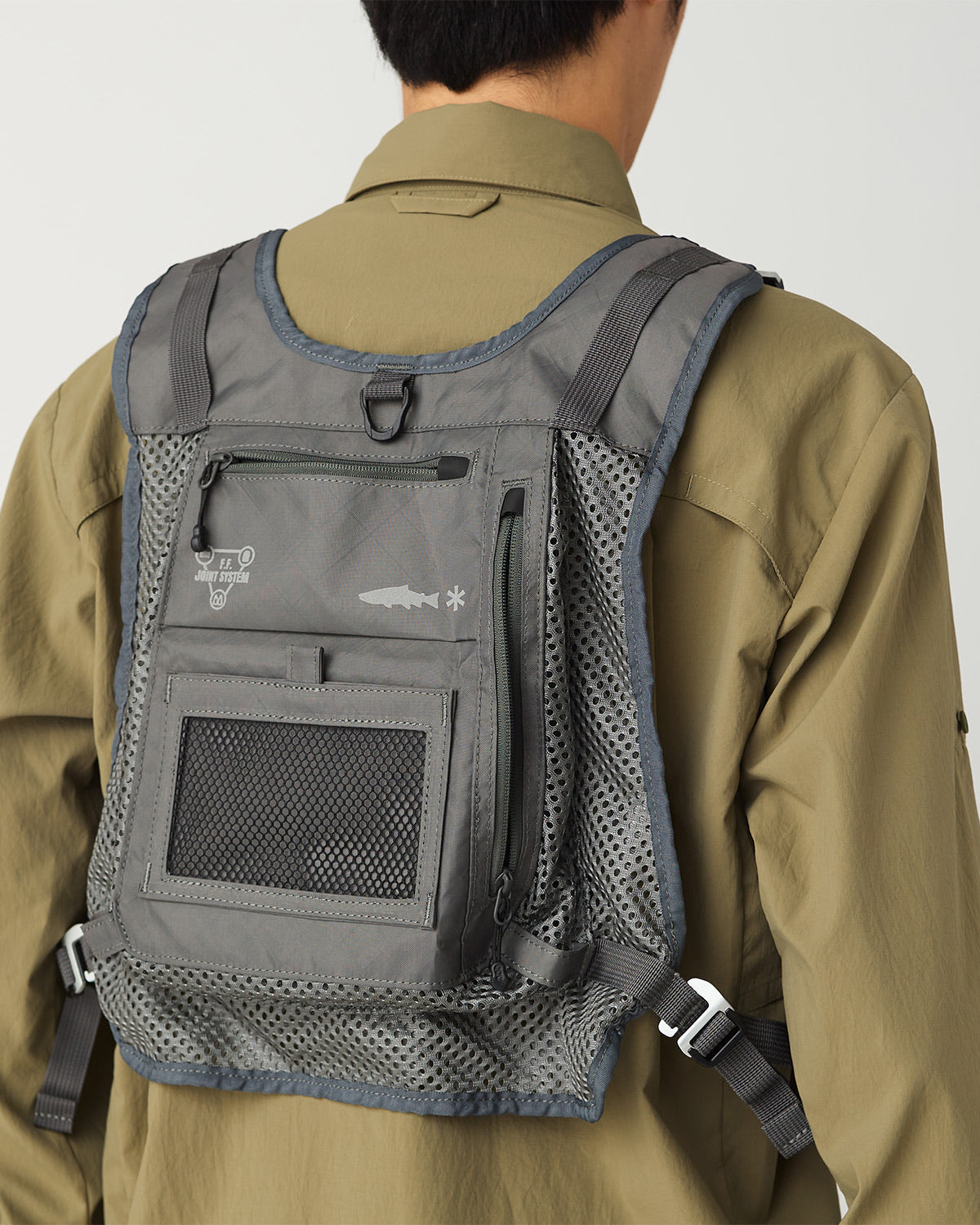 Snow Peak SP FF Joint System Vertical Strap Mesh Vest