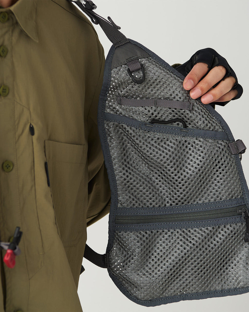 Snow Peak SP FF Joint System Vertical Strap Mesh Vest