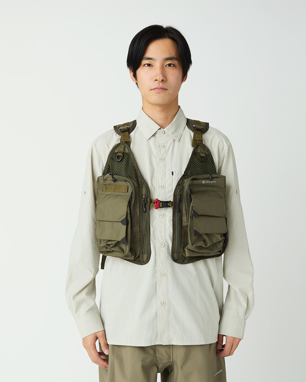 Snow Peak SP FF Joint System Vertical Strap Mesh Vest