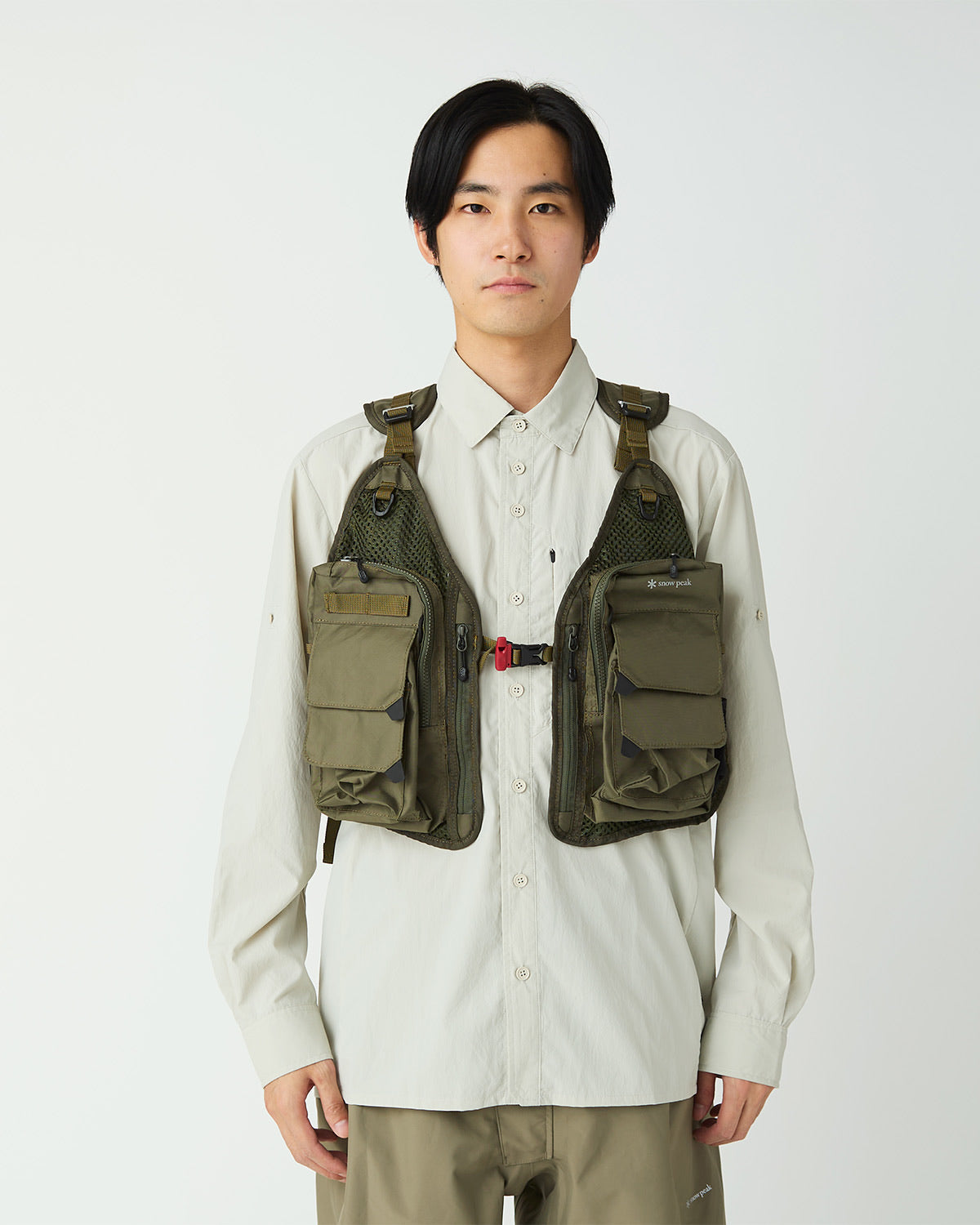Snow Peak SP FF Joint System Vertical Strap Mesh Vest