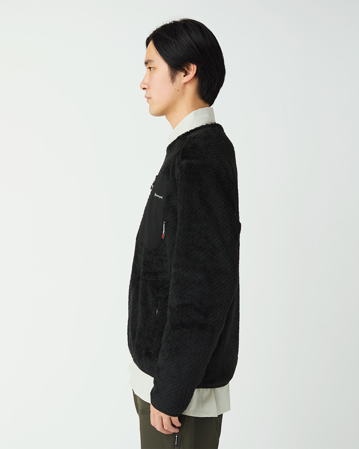 Snow Peak Polartec High Loft Fleece Crew Neck Sweater