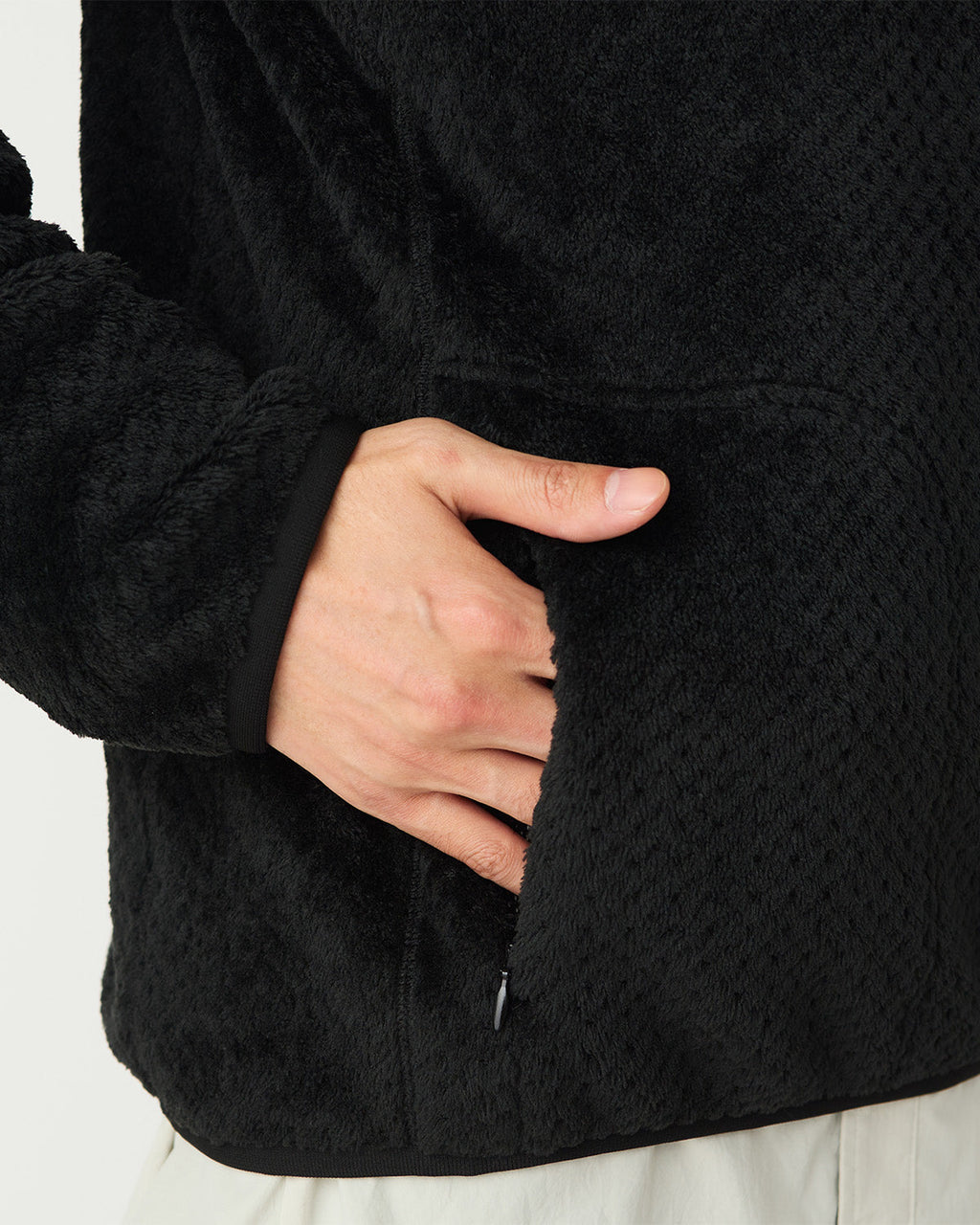 Snow Peak Polartec High Loft Fleece Crew Neck Sweater