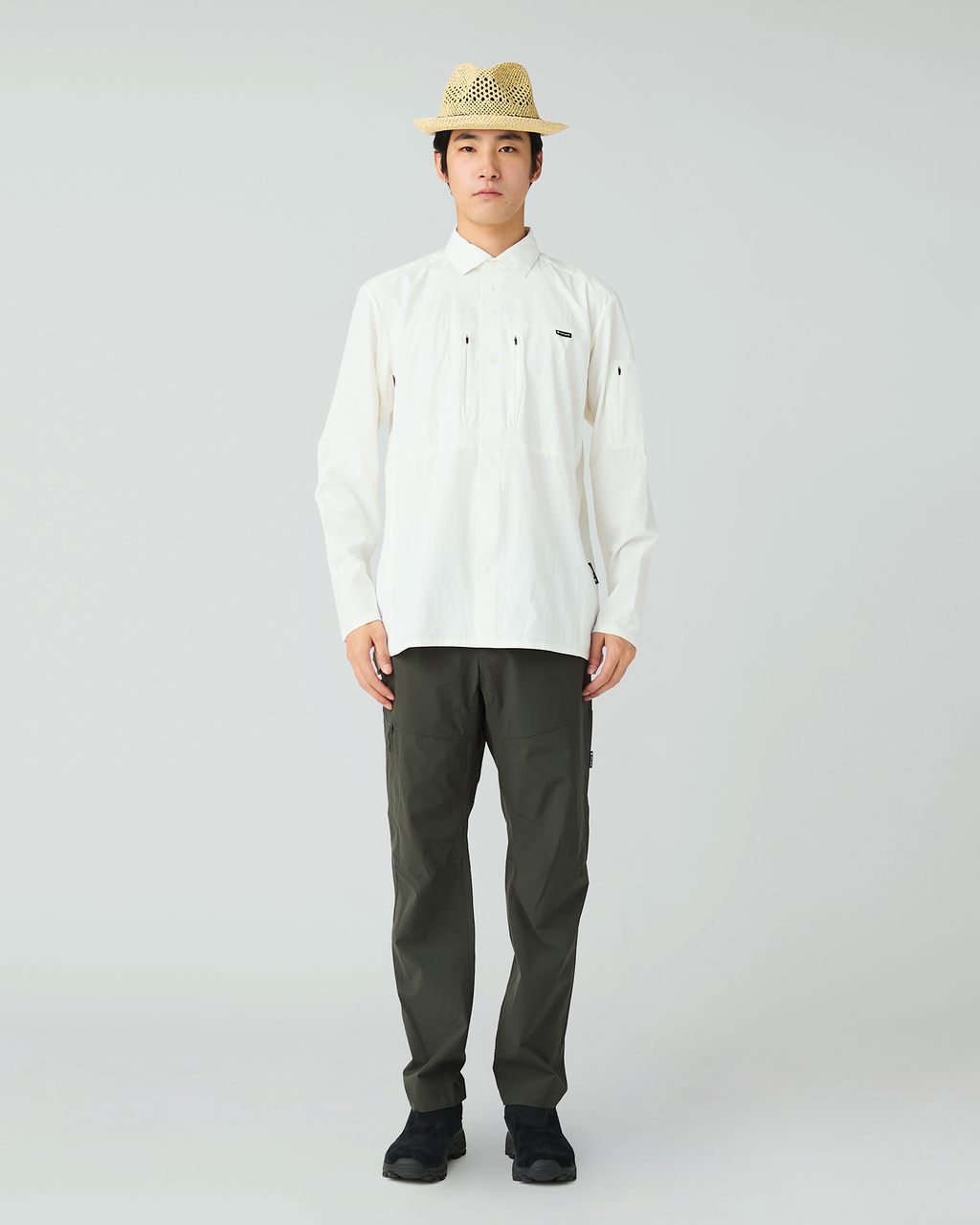 Snow Peak Stream Field Stretch Dry Long Sleeve Shirt