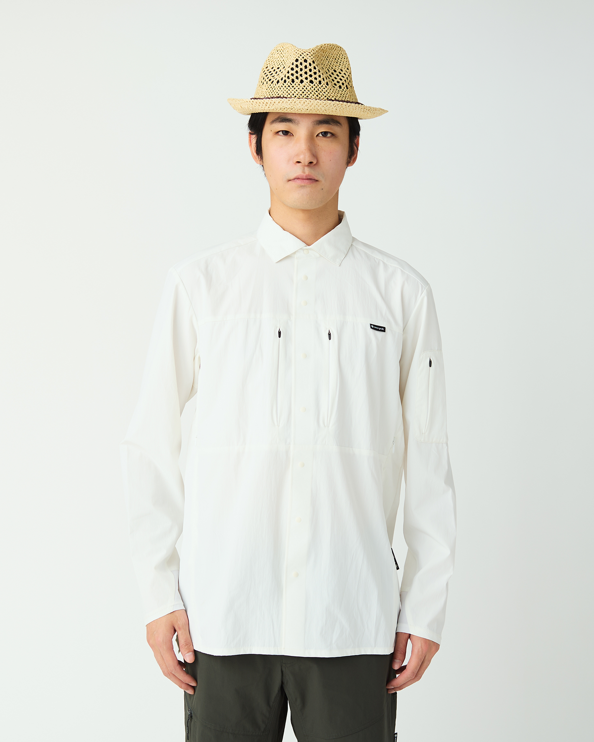Snow Peak Stream Field Stretch Dry Long Sleeve Shirt