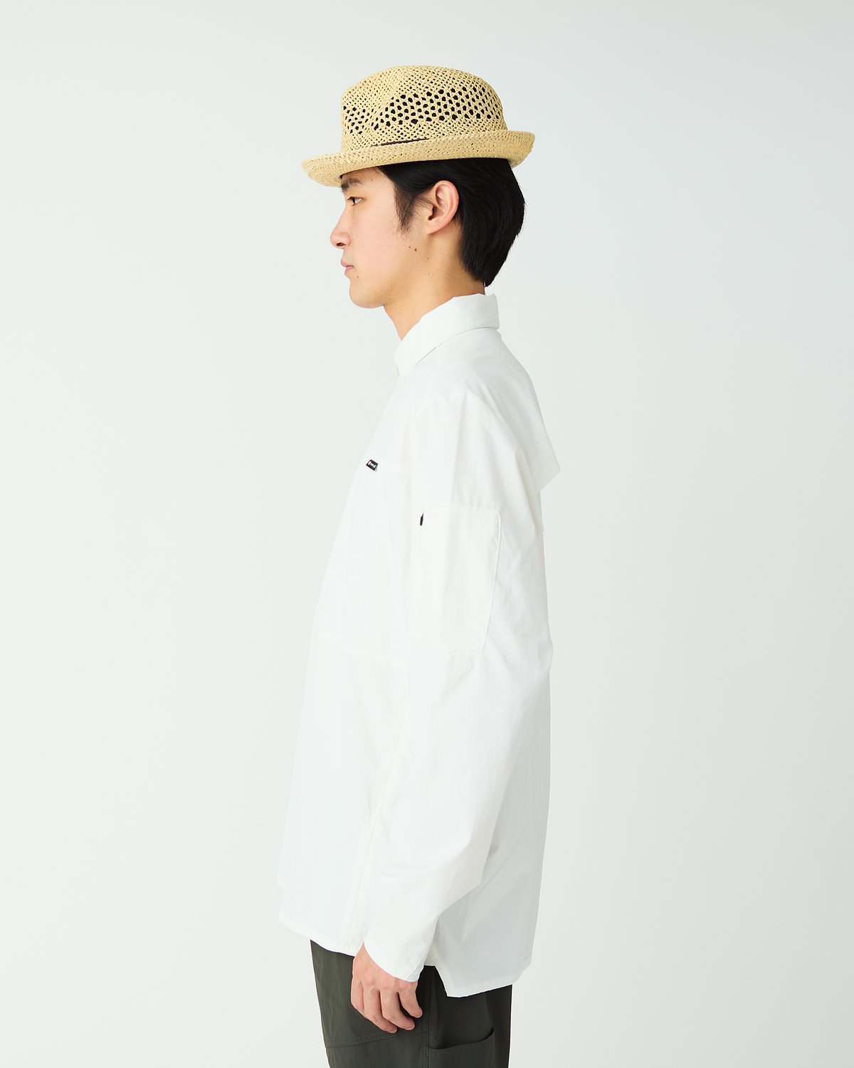 Snow Peak Stream Field Stretch Dry Long Sleeve Shirt