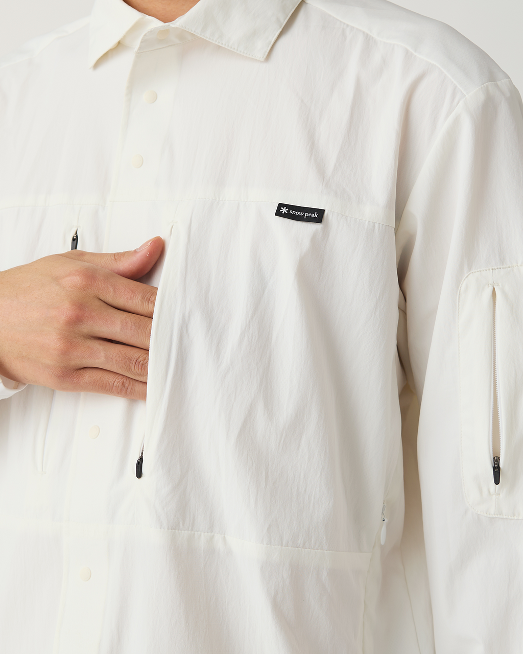Snow Peak Stream Field Stretch Dry Long Sleeve Shirt