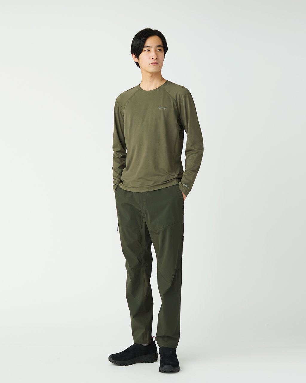 Snow Peak 3D Dry Long Sleeve T-Shirt