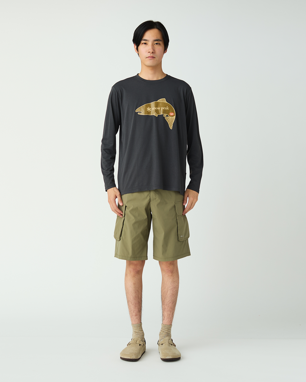 Snow Peak Yamame Graphic Long Sleeve T-Shirt