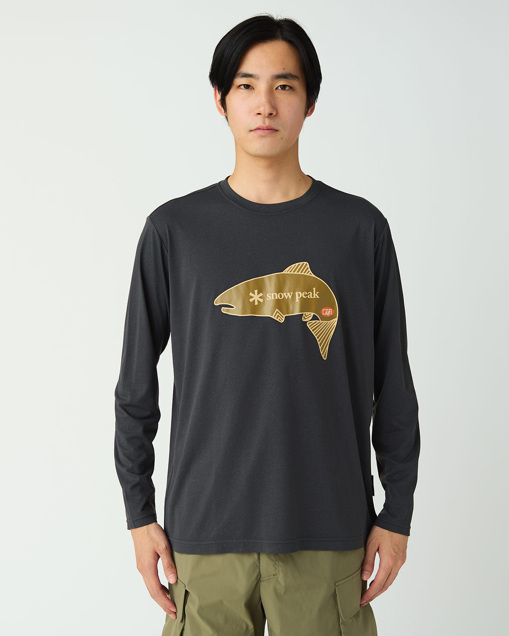 Snow Peak Yamame Graphic Long Sleeve T-Shirt