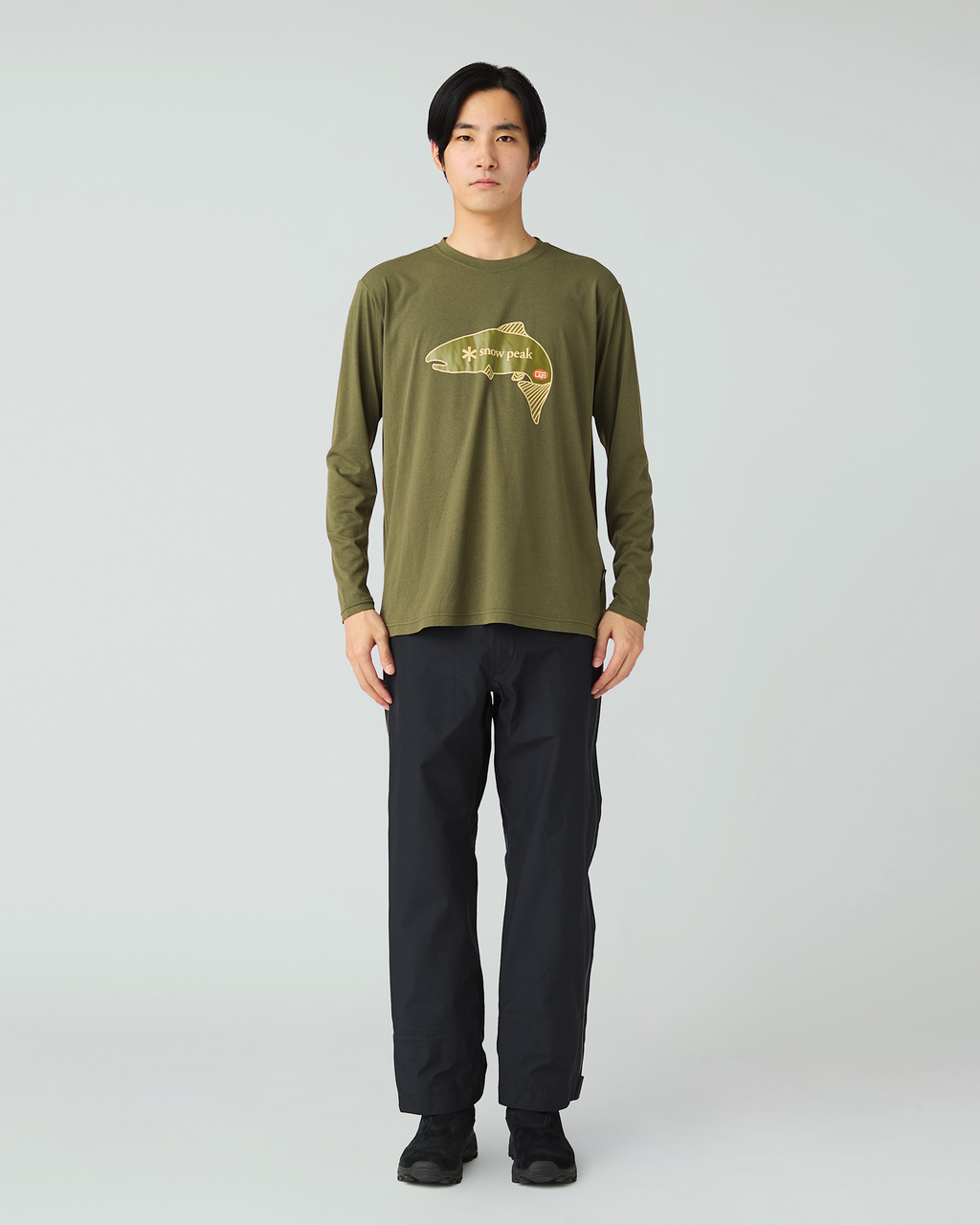 Snow Peak Yamame Graphic Long Sleeve T-Shirt