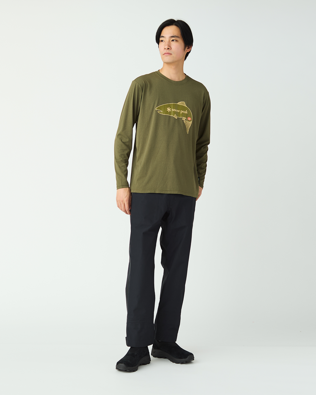 Snow Peak Yamame Graphic Long Sleeve T-Shirt