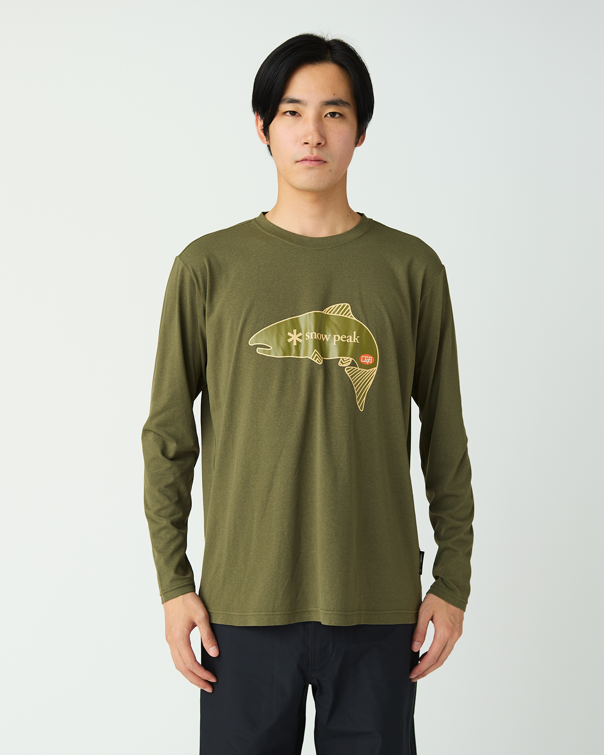 Snow Peak Yamame Graphic Long Sleeve T-Shirt