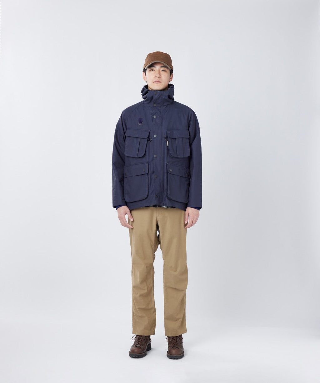Snow Peak Waxed Cotton Hoodie