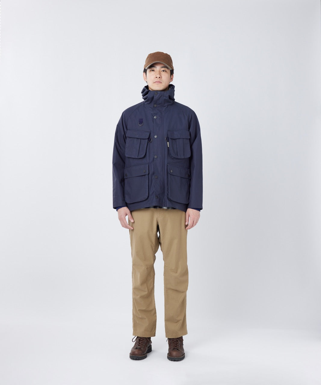 Snow Peak Waxed Cotton Hoodie