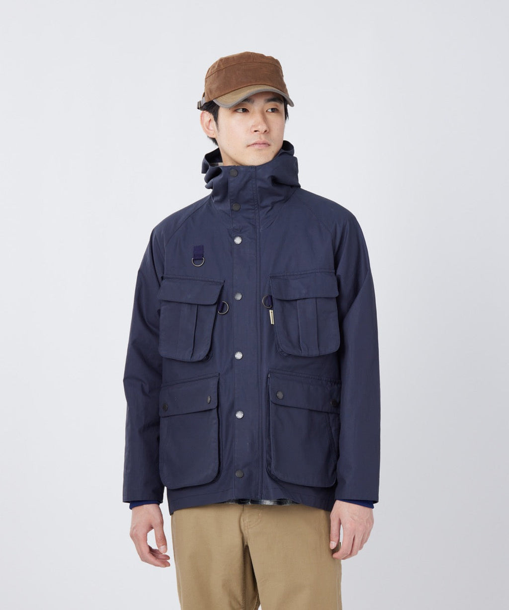 Snow Peak Waxed Cotton Hoodie