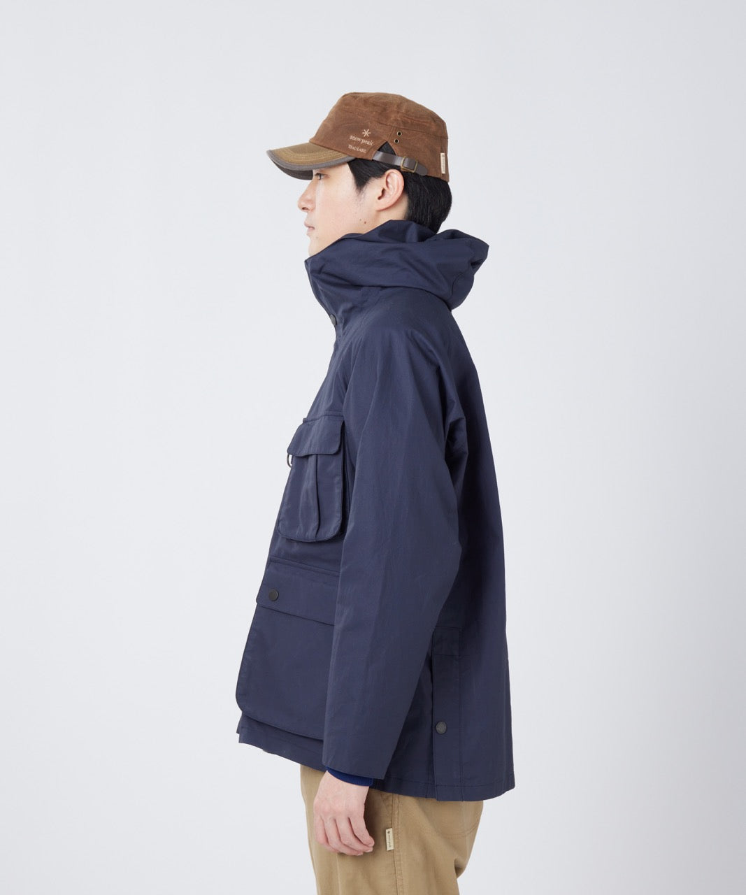 Snow Peak Waxed Cotton Hoodie