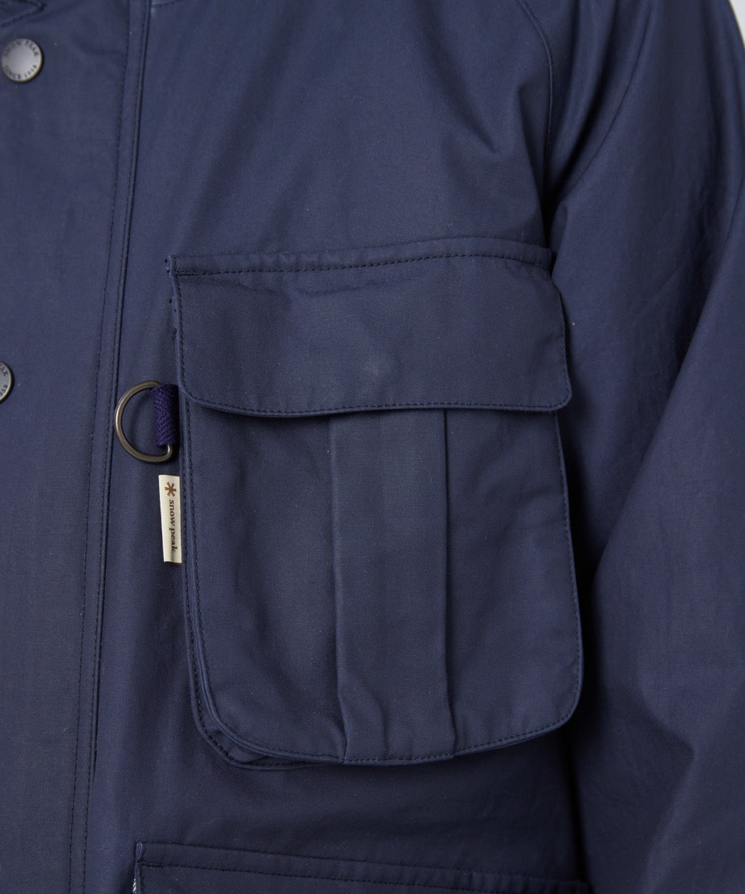 Snow Peak Waxed Cotton Hoodie