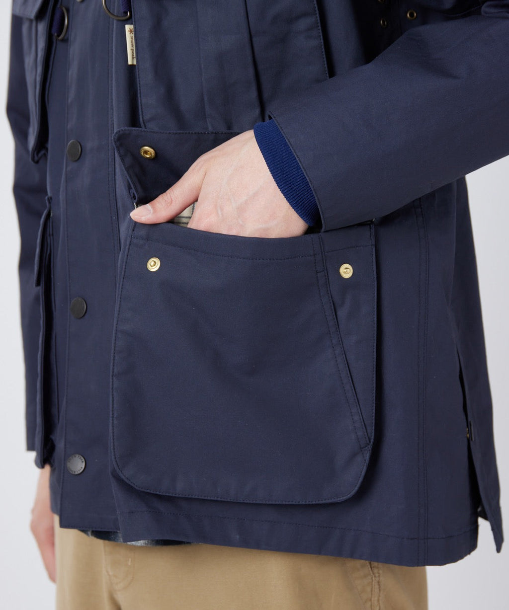 Snow Peak Waxed Cotton Hoodie