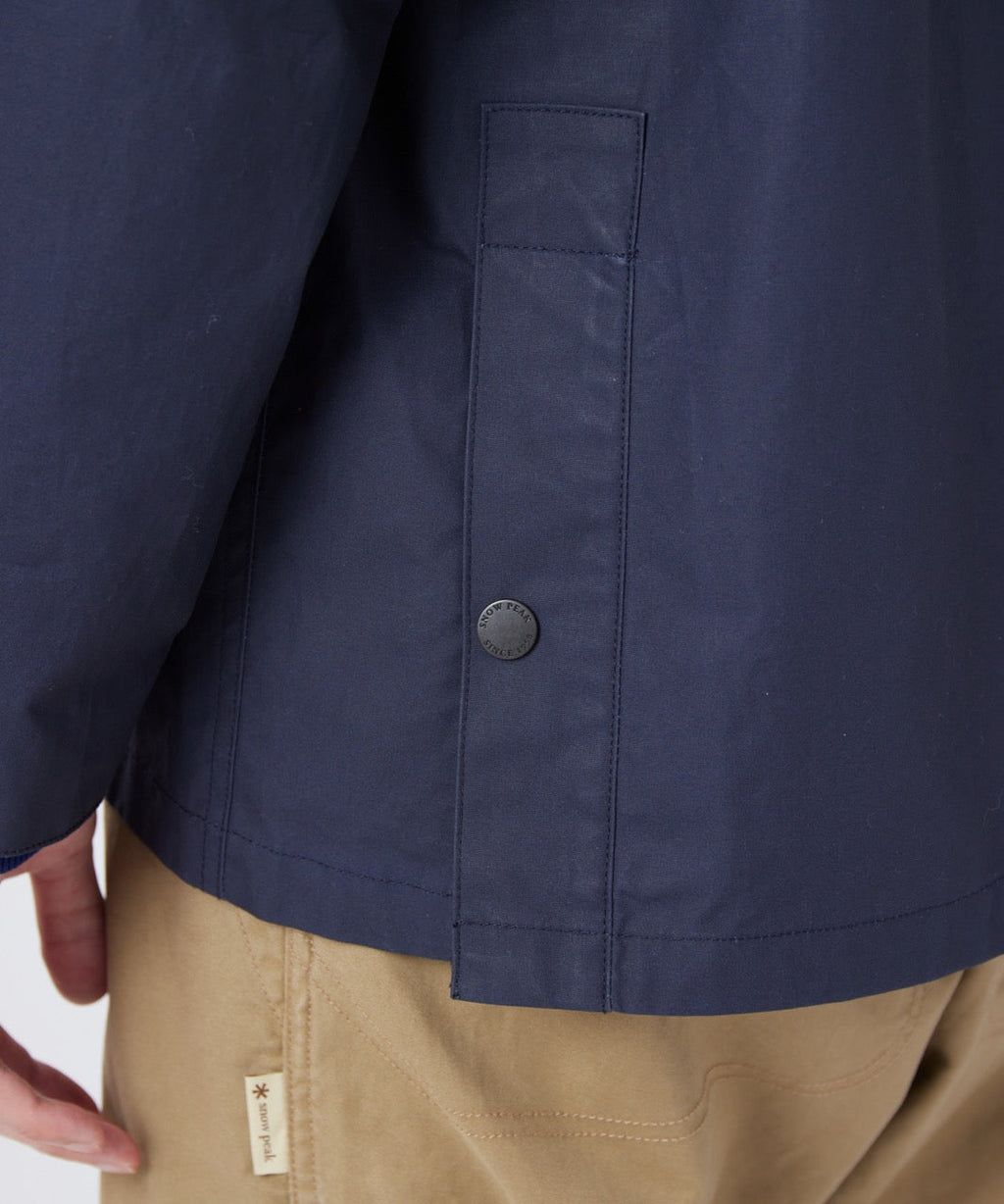 Snow Peak Waxed Cotton Hoodie