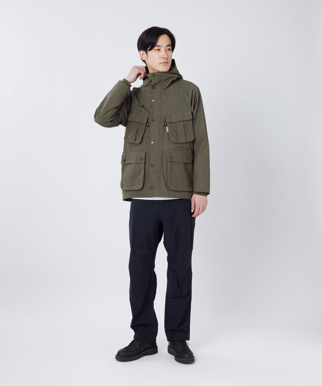 Snow Peak Waxed Cotton Hoodie