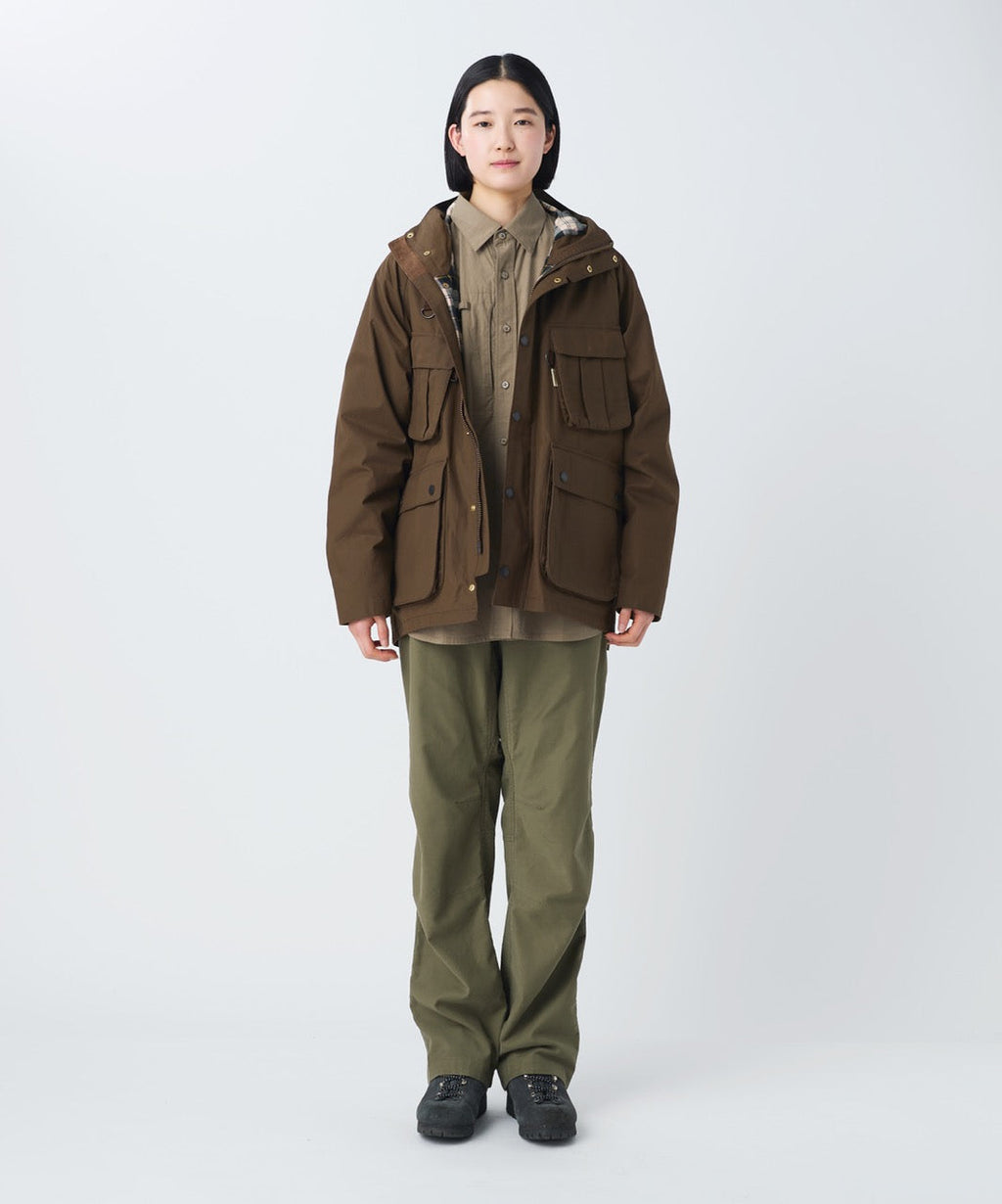 Snow Peak Waxed Cotton Hoodie