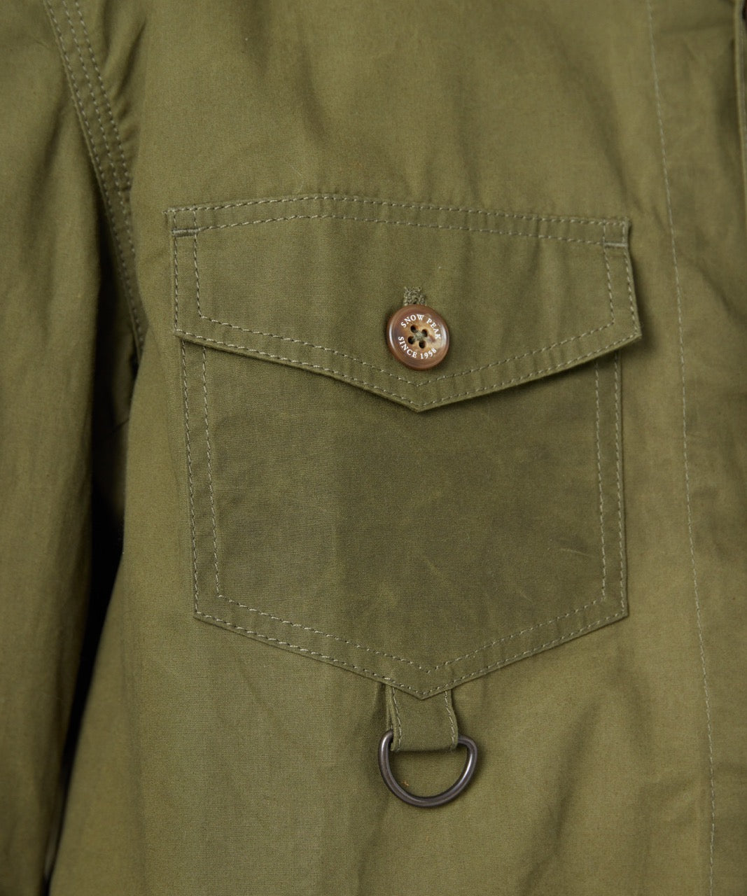 Snow Peak Waxed Cotton Coverall Jacket