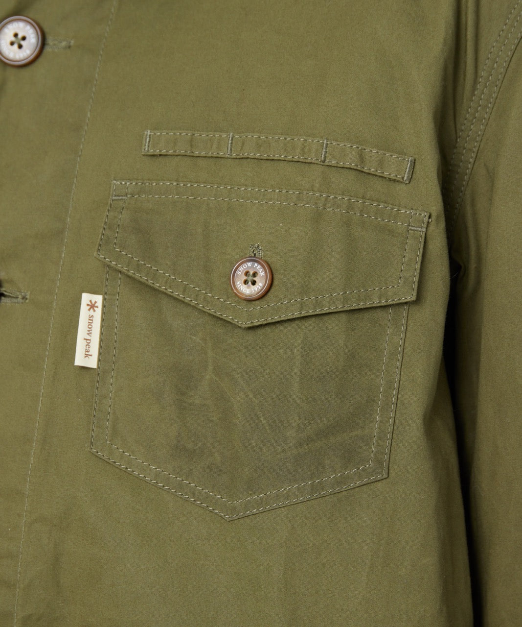Snow Peak Waxed Cotton Coverall Jacket