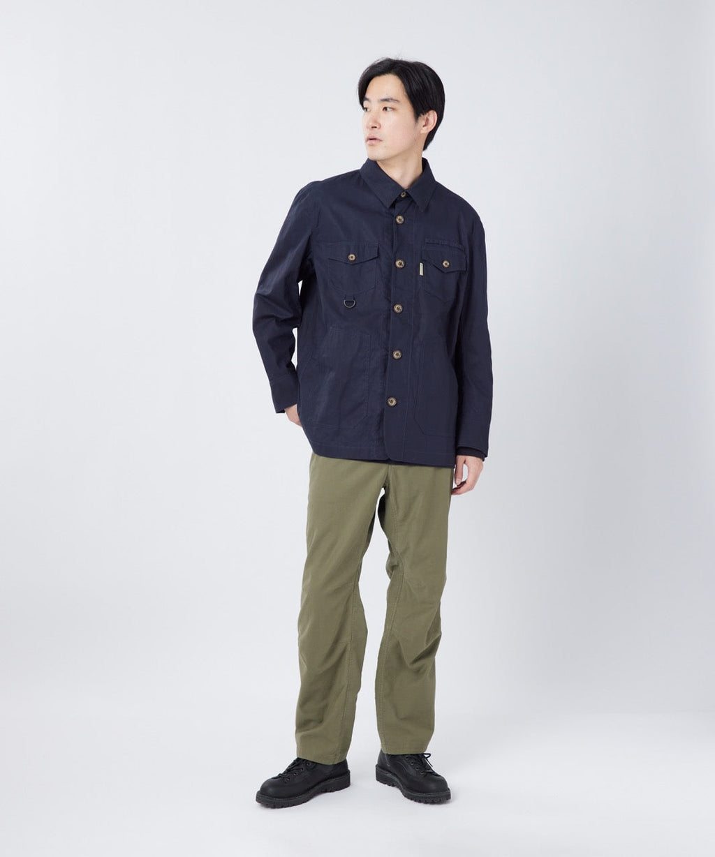 Snow Peak Waxed Cotton Coverall Jacket