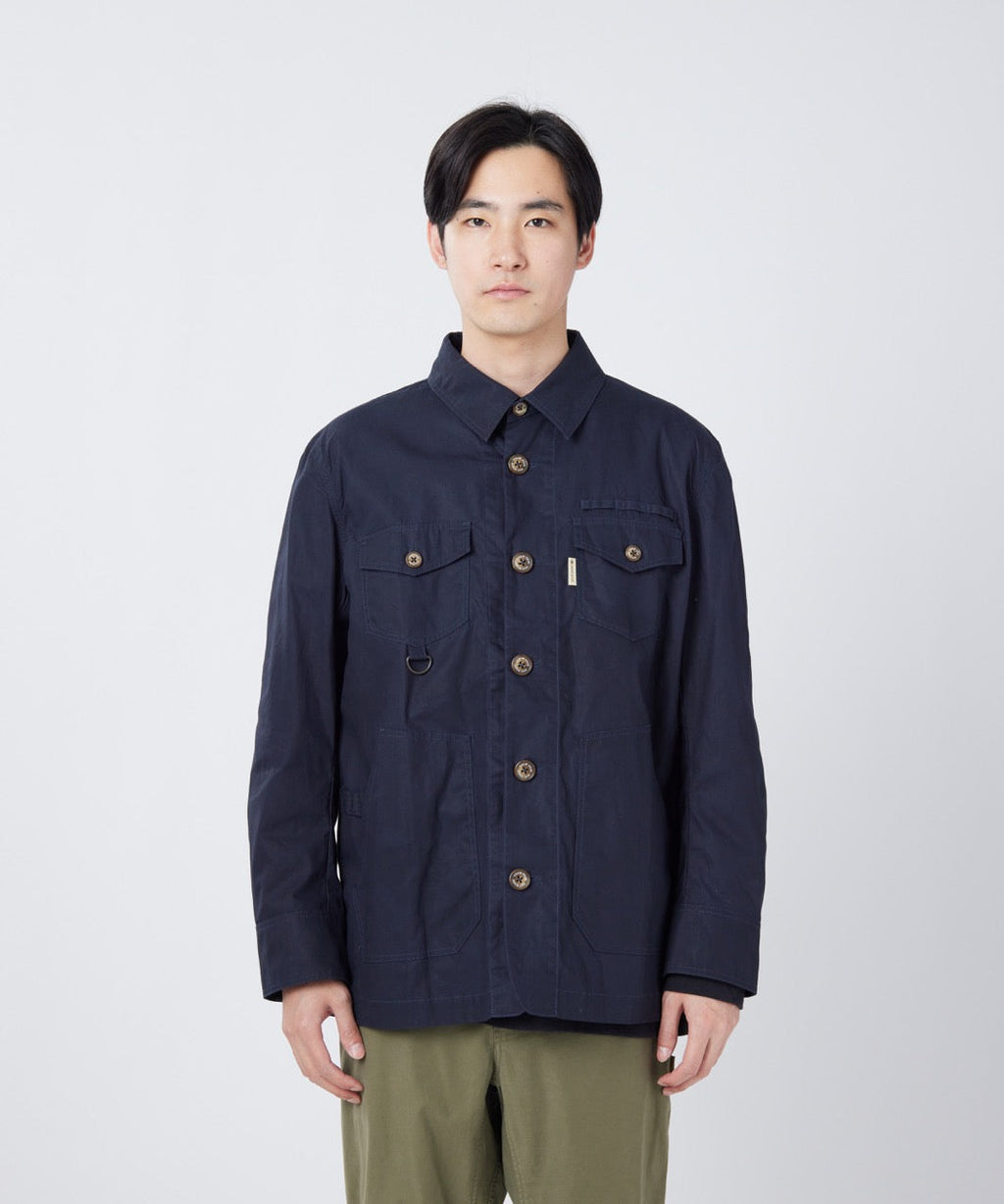 Snow Peak Waxed Cotton Coverall Jacket