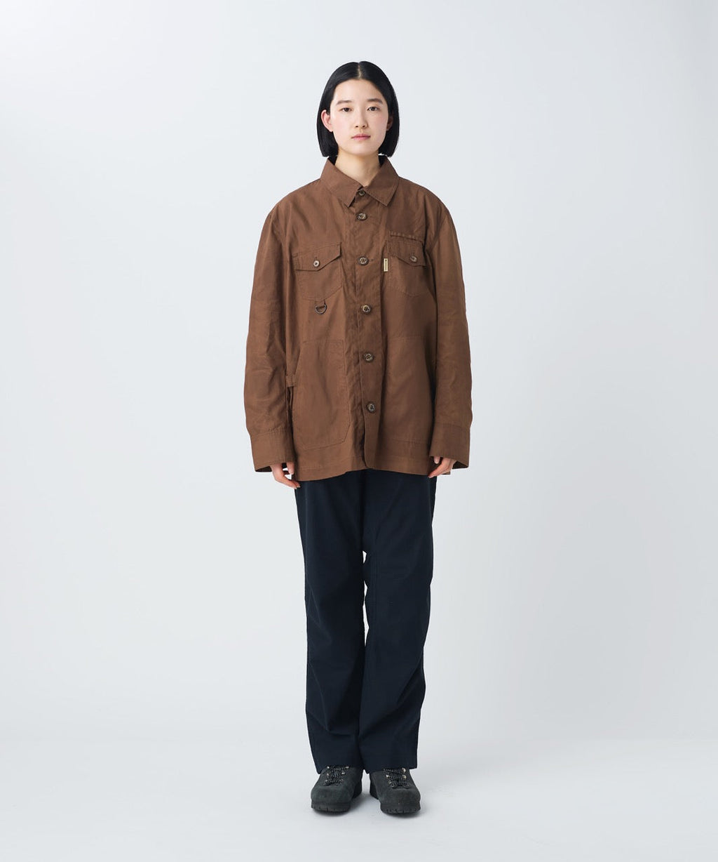 Snow Peak Waxed Cotton Coverall Jacket