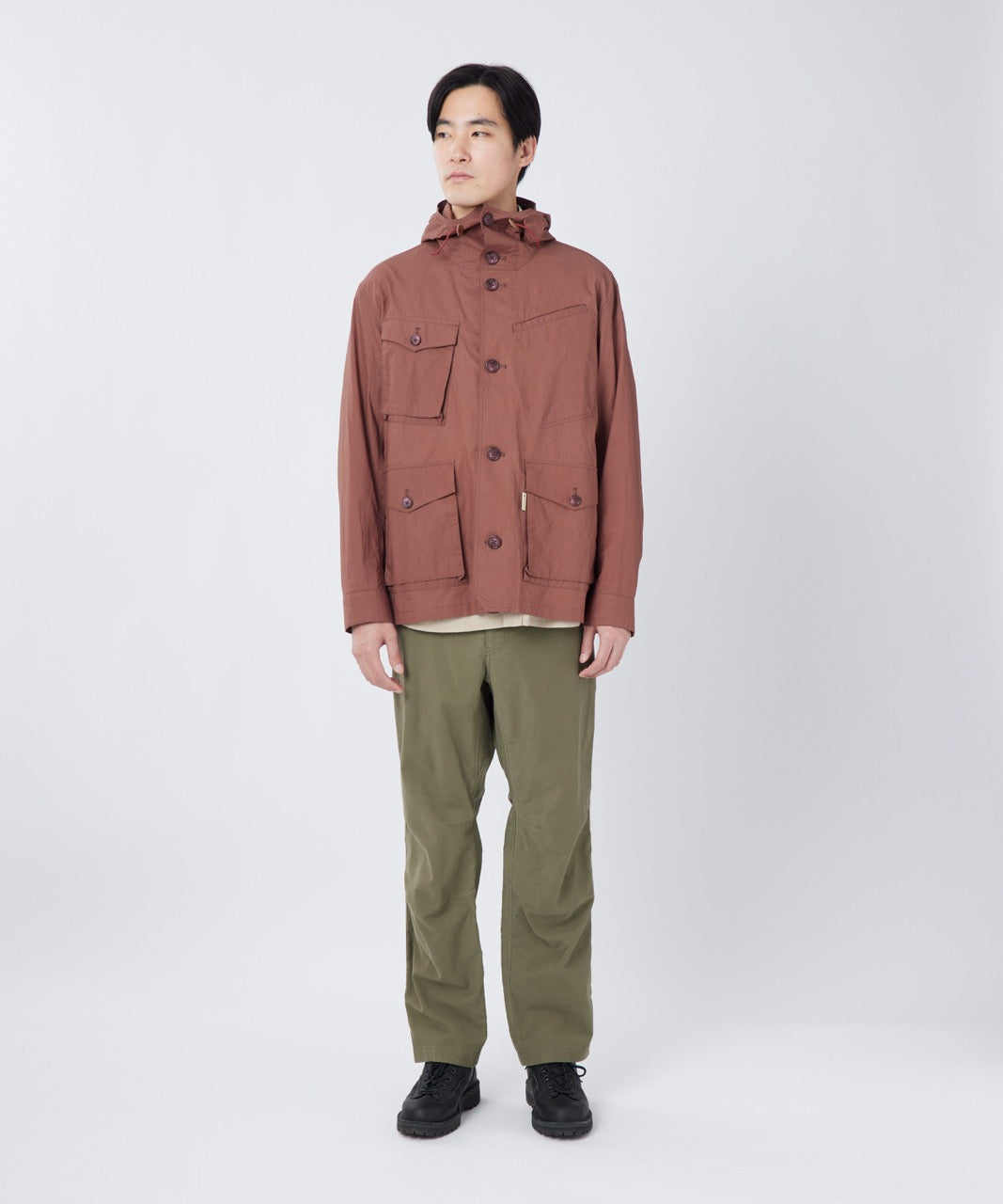 Snow Peak Waxed Windbreaker Jacket