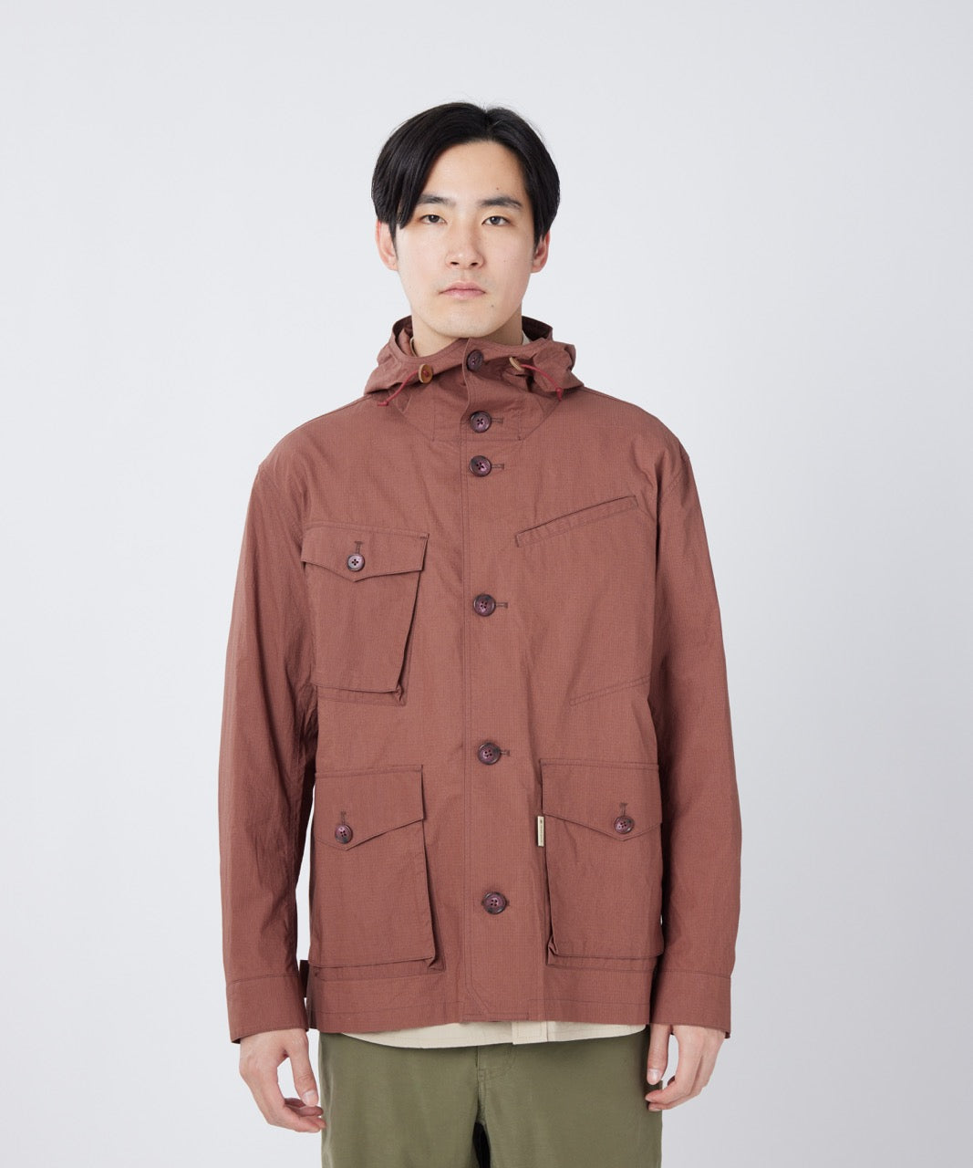 Snow Peak Waxed Windbreaker Jacket