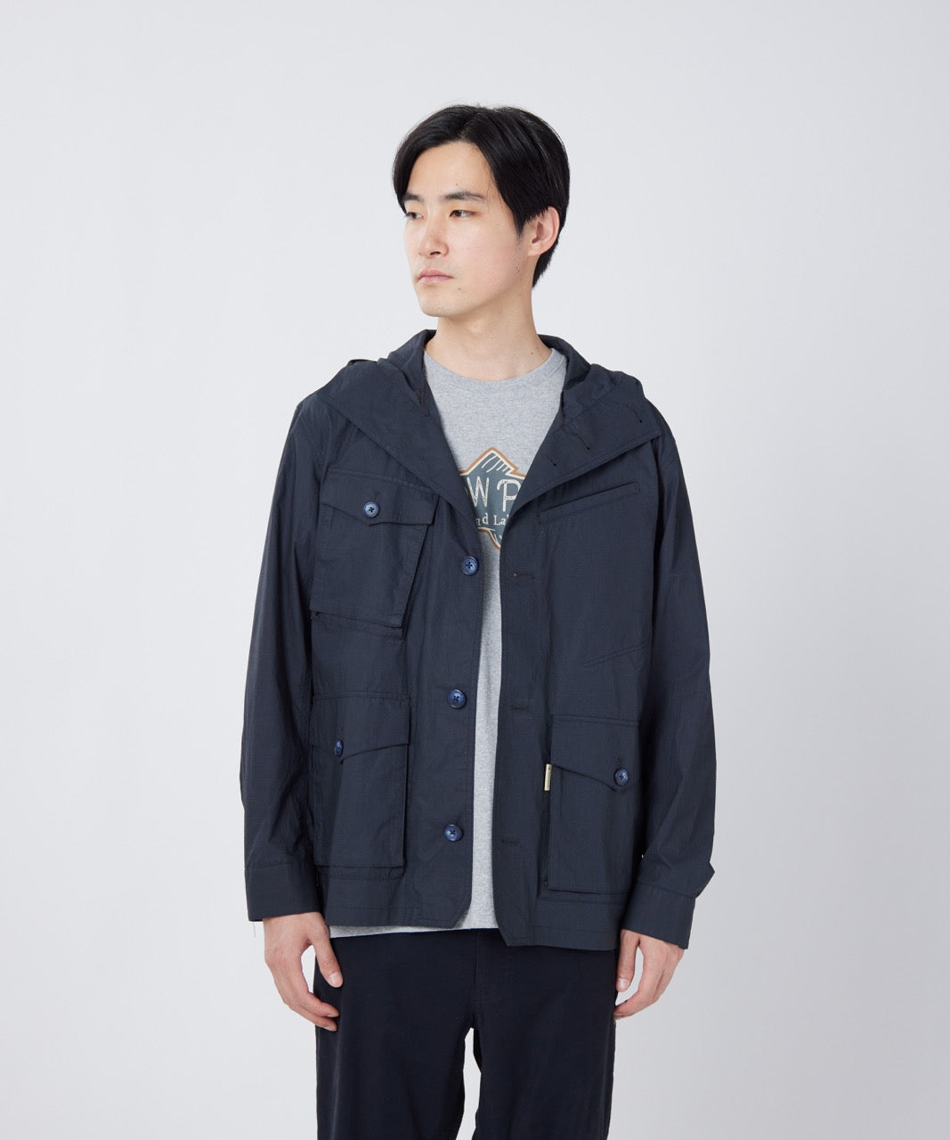 Snow Peak Waxed Windbreaker Jacket