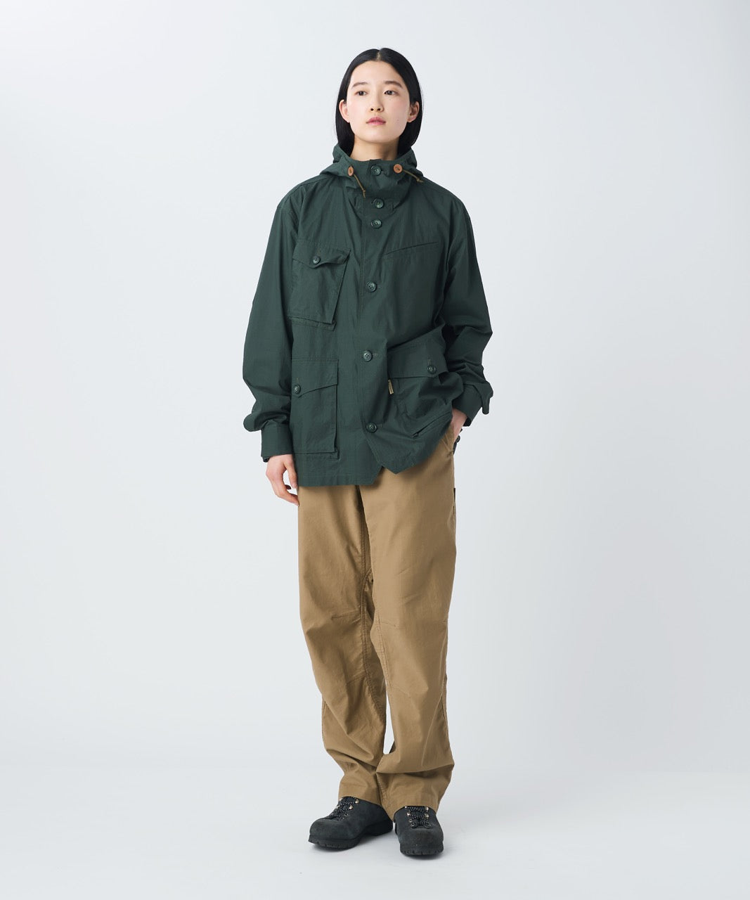 Snow Peak Waxed Windbreaker Jacket