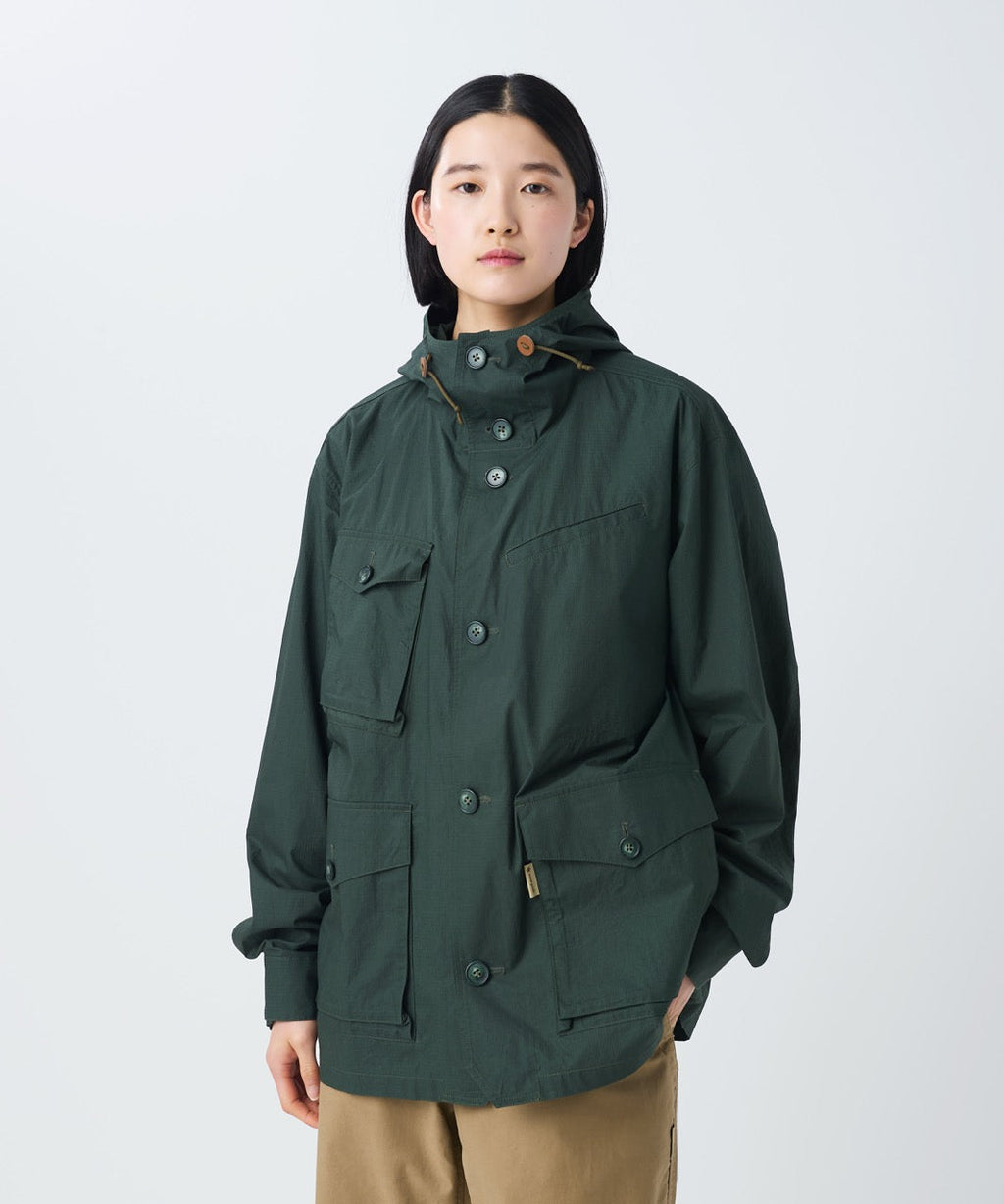 Snow Peak Waxed Windbreaker Jacket
