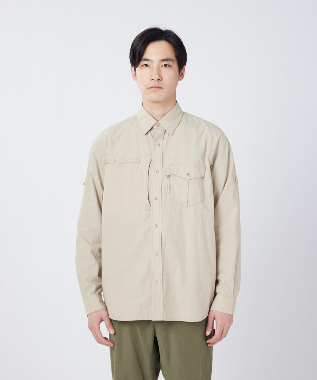 Snow Peak Antique Dyed Fishing Shirt