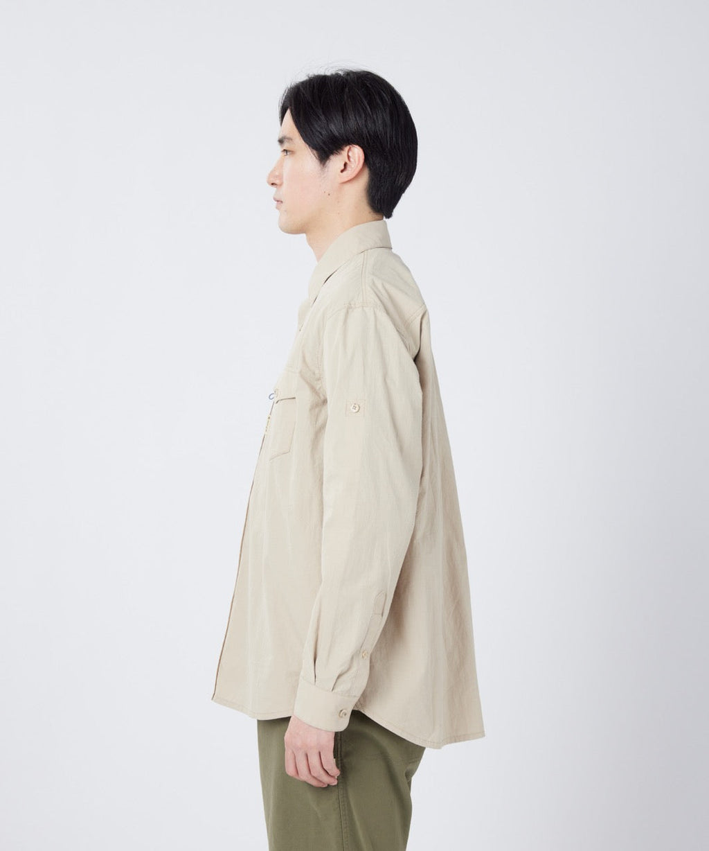 Snow Peak Antique Dyed Fishing Shirt