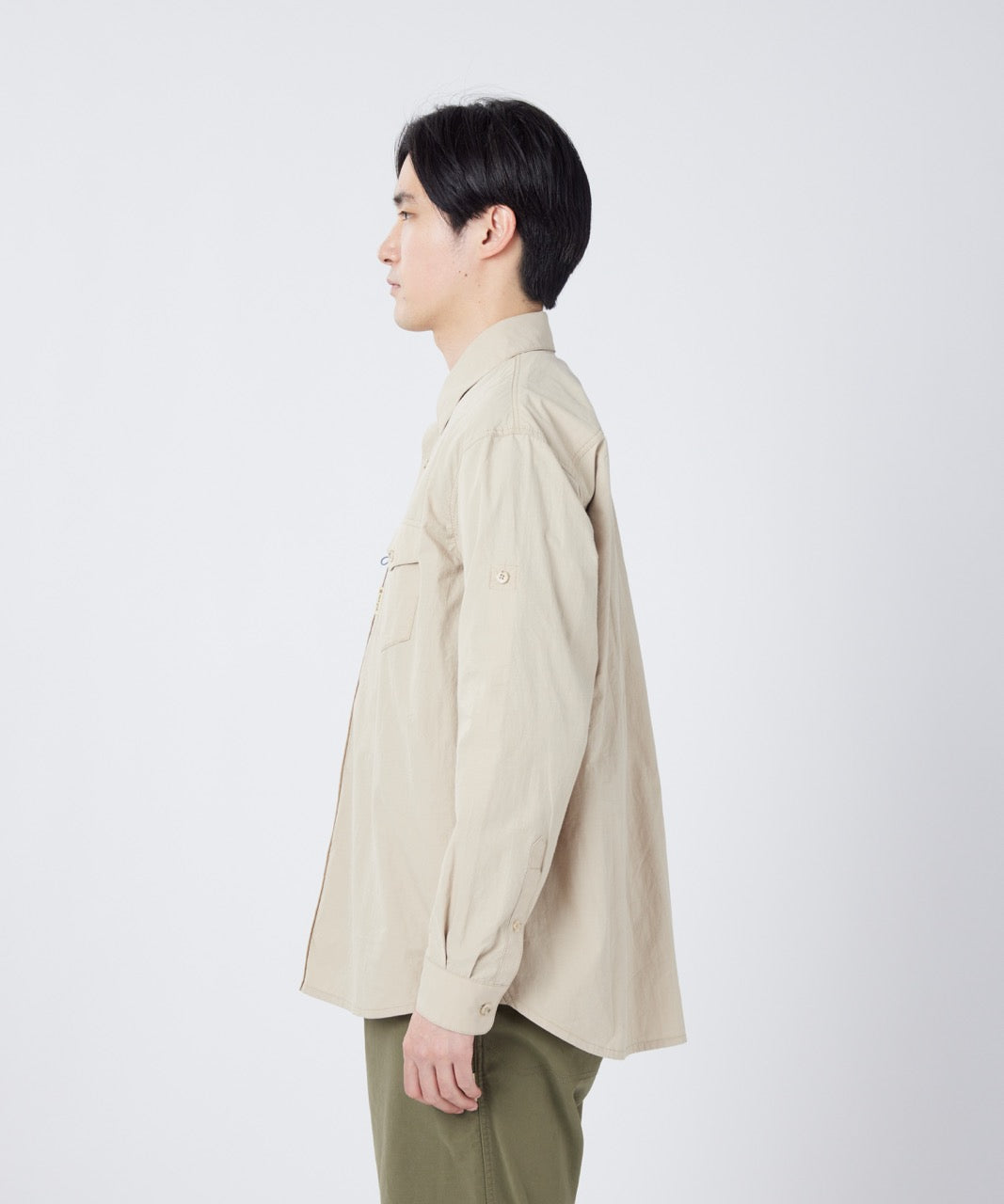 Snow Peak Antique Dyed Fishing Shirt