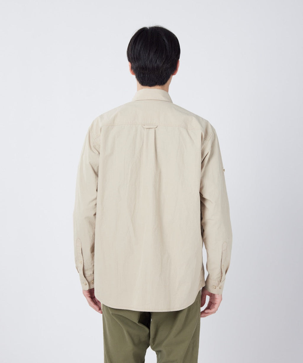 Snow Peak Antique Dyed Fishing Shirt
