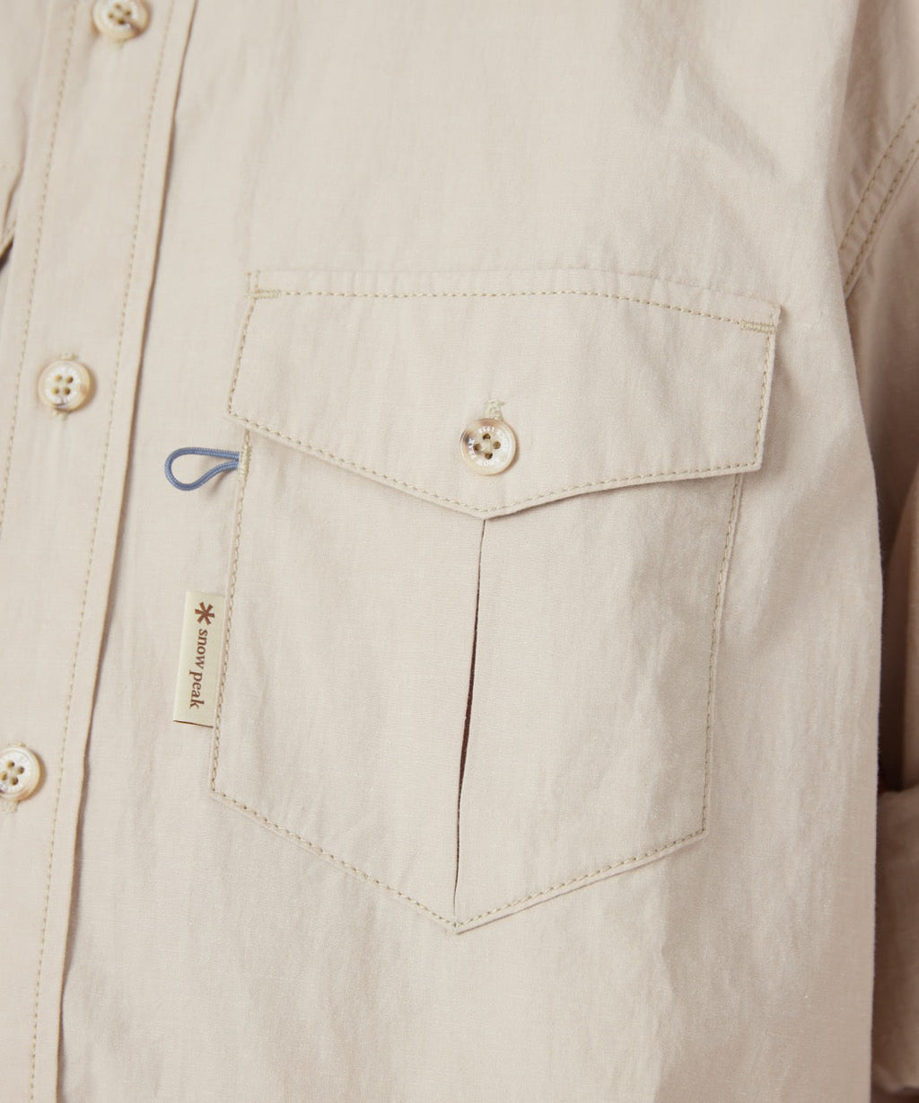 Snow Peak Antique Dyed Fishing Shirt