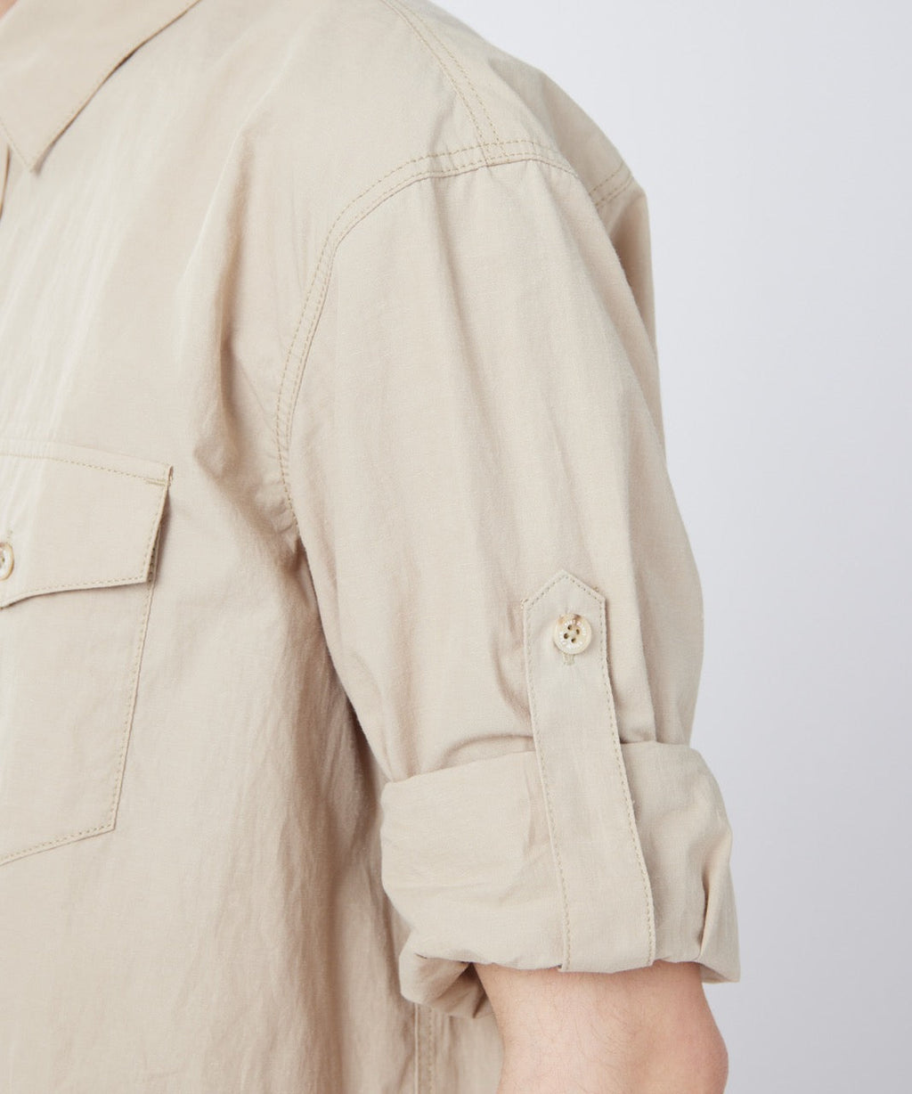 Snow Peak Antique Dyed Fishing Shirt